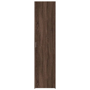 vidaXL Highboard Brown Oak 45x42.5x185 cm Engineered Wood