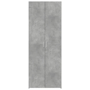 vidaXL Highboard Concrete Grey 70x42.5x185 cm Engineered Wood