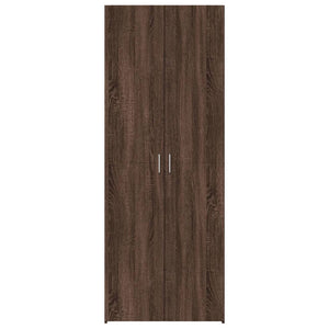 vidaXL Highboard Brown Oak 70x42.5x185 cm Engineered Wood