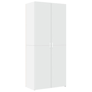 vidaXL Highboard White 80x42.5x185 cm Engineered Wood