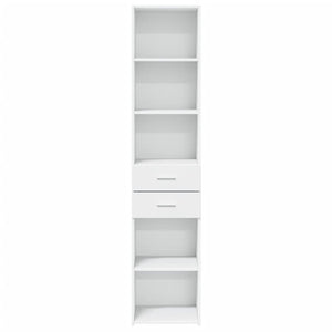 vidaXL Highboard White 40x42.5x185 cm Engineered Wood