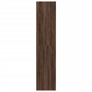 vidaXL Highboard Brown Oak 40x41x185 cm Engineered Wood