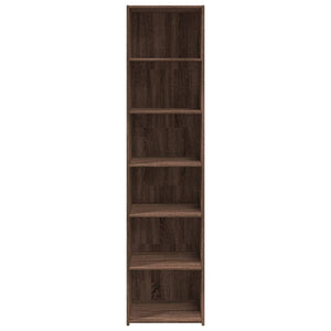 vidaXL Highboard Brown Oak 45x41x185 cm Engineered Wood