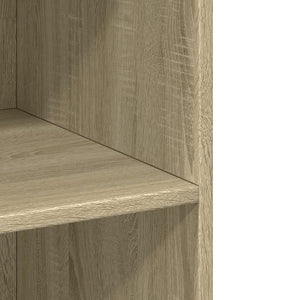 vidaXL Highboard Sonoma Oak 70x41x185 cm Engineered Wood