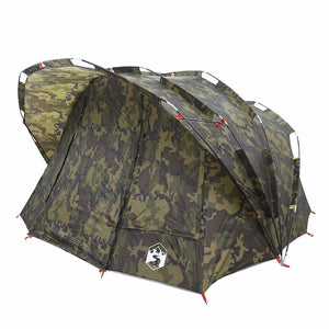 vidaXL Fishing Tent 5-Person Camouflage Waterproof