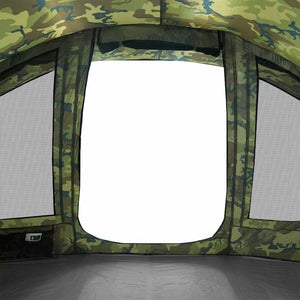 vidaXL Fishing Tent 5-Person Camouflage Waterproof