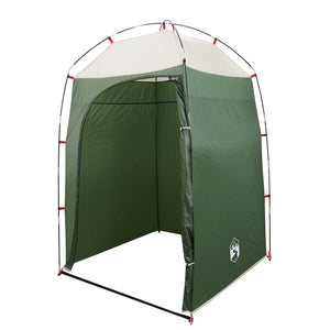 vidaXL Shower Tent Green Waterproof