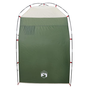 vidaXL Shower Tent Green Waterproof