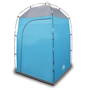 vidaXL Shower Tent Blue Waterproof