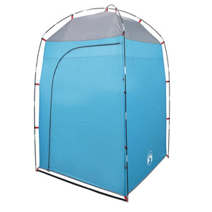 vidaXL Shower Tent Blue Waterproof