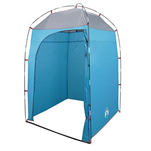 vidaXL Shower Tent Blue Waterproof