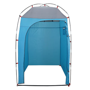 vidaXL Shower Tent Blue Waterproof