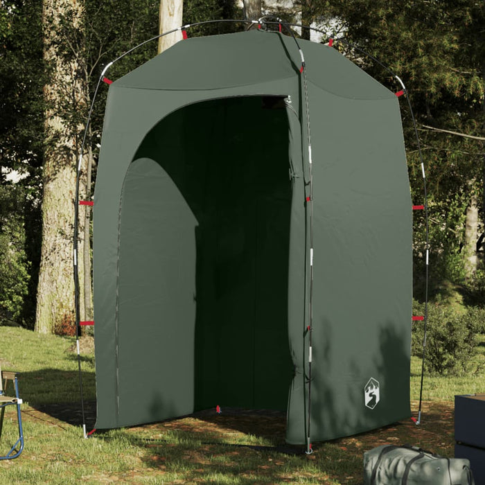 vidaXL Shower Tent Olive Green Waterproof