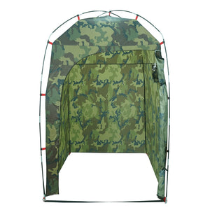 vidaXL Shower Tent Camouflage Waterproof