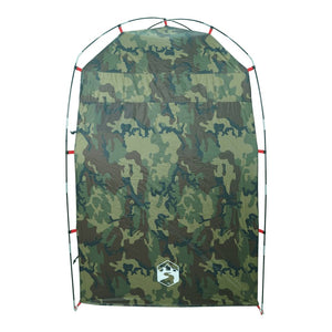 vidaXL Shower Tent Camouflage Waterproof