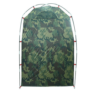 vidaXL Shower Tent Camouflage Waterproof