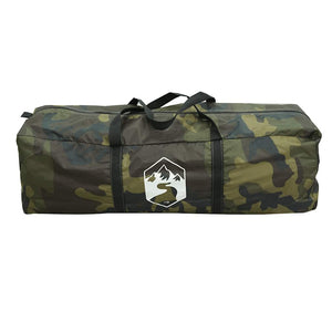 vidaXL Family Tent Tunnel 6-Person Camouflage Waterproof