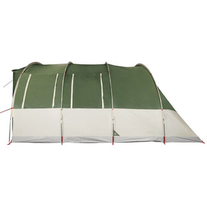 vidaXL Camping Tent Tunnel 5-Person Green Waterproof