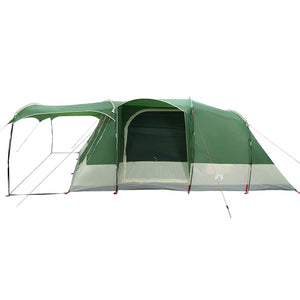 vidaXL Camping Tent Tunnel 5-Person Green Waterproof