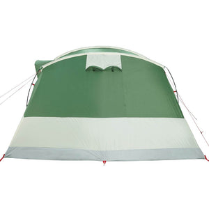 vidaXL Camping Tent Tunnel 5-Person Green Waterproof