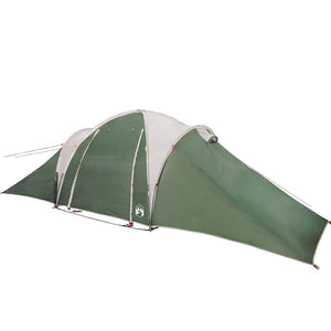 vidaXL Family Tent Dome 6-Person Green Waterproof