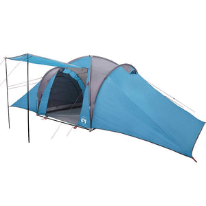 vidaXL Family Tent Dome 6-Person Blue Waterproof