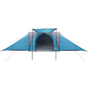 vidaXL Family Tent Dome 6-Person Blue Waterproof