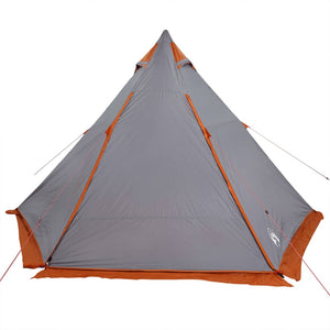 vidaXL Family Tent Tipi 6-Person Grey Waterproof