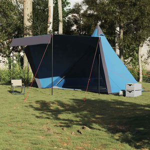 vidaXL Family Tent Tipi 6-Person Blue Waterproof