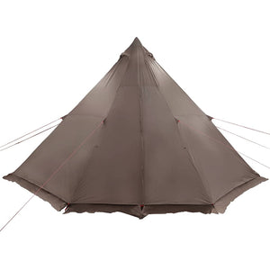 vidaXL Family Tent Tipi 6-Person Brown Waterproof