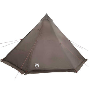 vidaXL Family Tent Tipi 6-Person Brown Waterproof