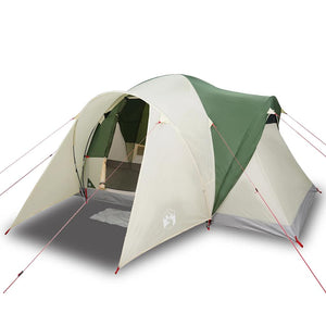 vidaXL Family Tent Dome 6-Person Green Waterproof