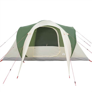 vidaXL Family Tent Dome 6-Person Green Waterproof