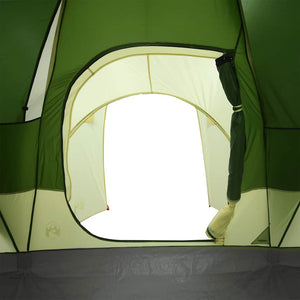 vidaXL Family Tent Dome 6-Person Green Waterproof