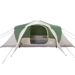 vidaXL Family Tent Dome 6-Person Green Waterproof