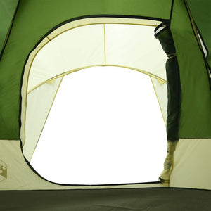 vidaXL Family Tent Dome 6-Person Green Waterproof