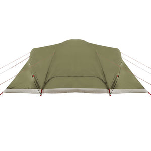 vidaXL Family Tent Dome 6-Person Olive Green Waterproof