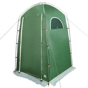 vidaXL Shower Tent Green Waterproof