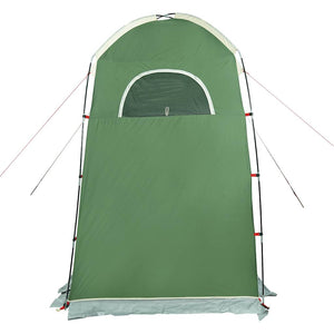 vidaXL Shower Tent Green Waterproof