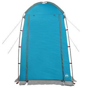 vidaXL Shower Tent Blue Waterproof