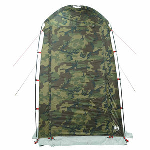 vidaXL Shower Tent Camouflage Waterproof