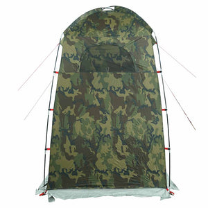 vidaXL Shower Tent Camouflage Waterproof