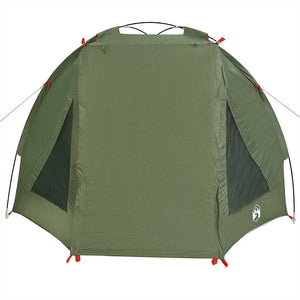 vidaXL Fishing Tent Olive Green Waterproof