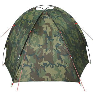 vidaXL Fishing Tent Camouflage Waterproof