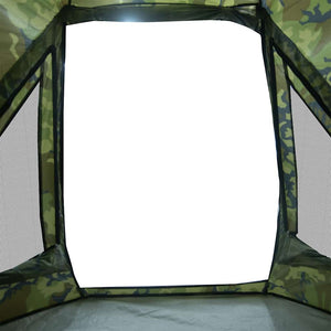 vidaXL Fishing Tent Camouflage Waterproof