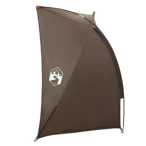 vidaXL Fishing Tent Brown Waterproof