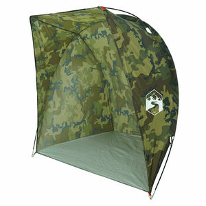 vidaXL Fishing Tent Camouflage Waterproof