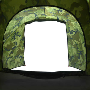 vidaXL Fishing Tent 2-Person Camouflage Waterproof