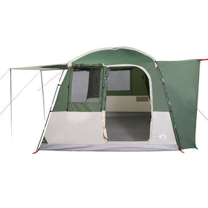 vidaXL Car Tent 4-Person Green Waterproof