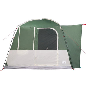 vidaXL Car Tent 4-Person Green Waterproof